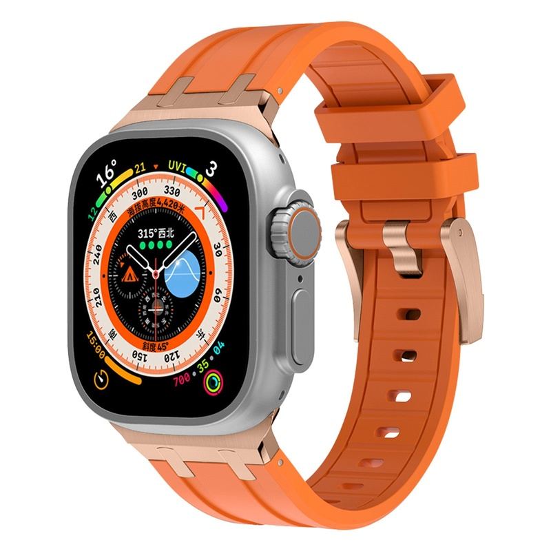 Luxury Liquid Silicone Band For Apple Watch