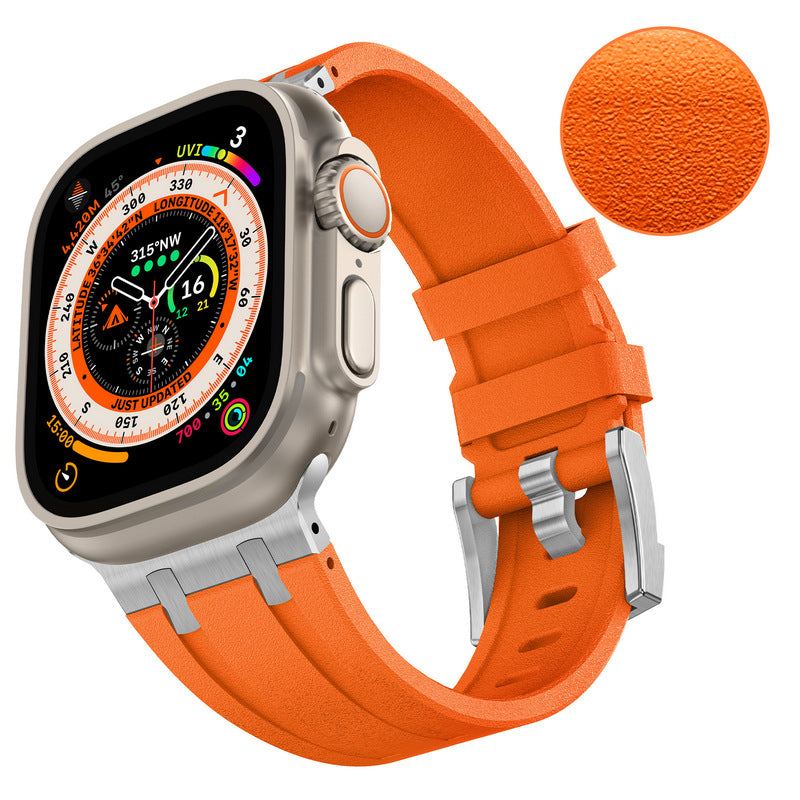 Luxury Liquid Silicone Band For Apple Watch