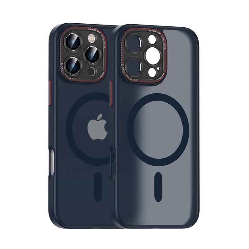 Magnetic Matte Full-Coverage Case for iPhone 16