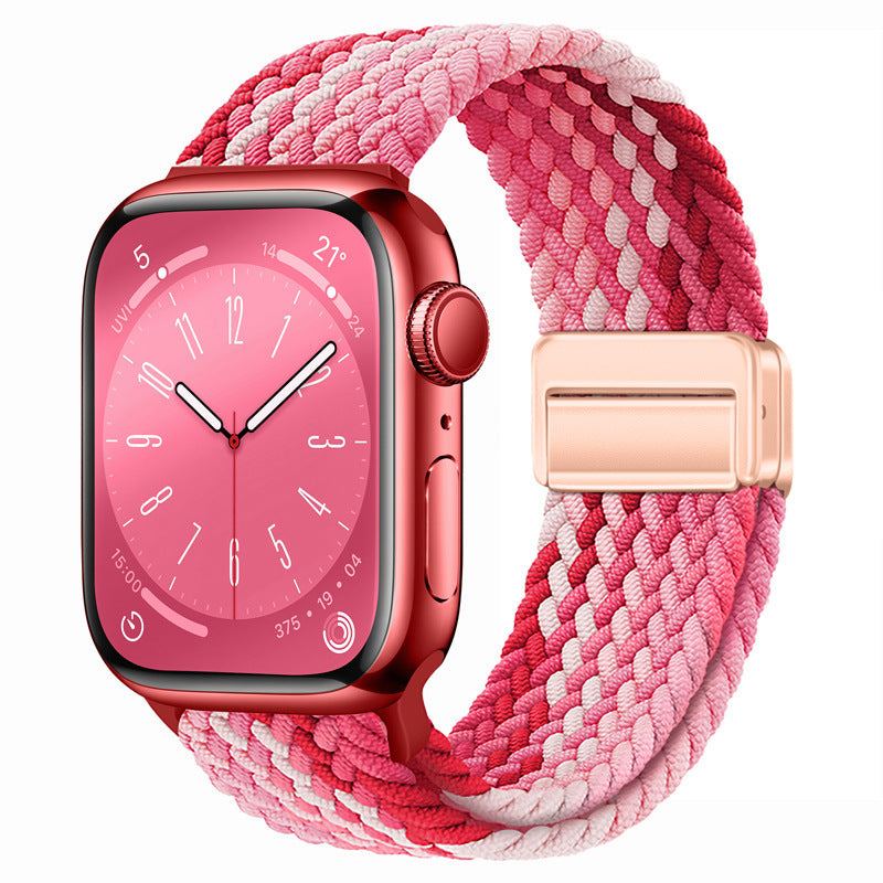 Magnetic Nylon Elastic Band for Apple Watch