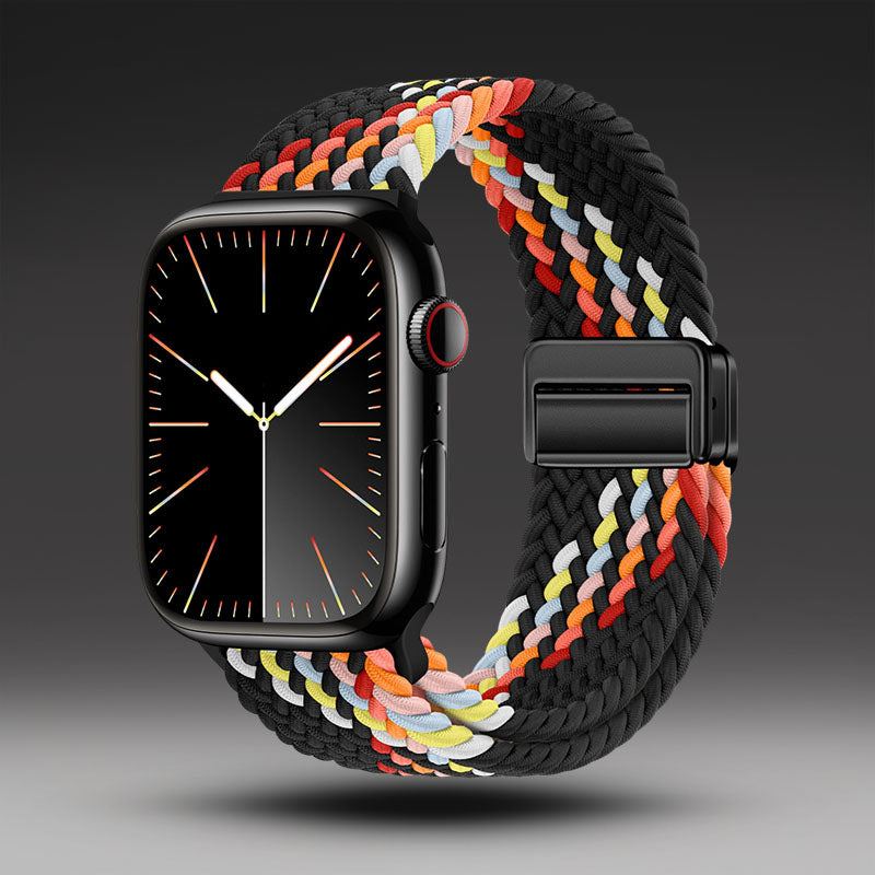 Magnetic Nylon Elastic Band for Apple Watch