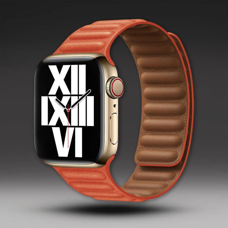 "Magnetic iWatch Band" Leather Loop For Apple Watch