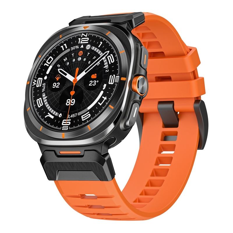 Mecha Style Fluororubber Band for Samsung Galaxy Watch Ultra