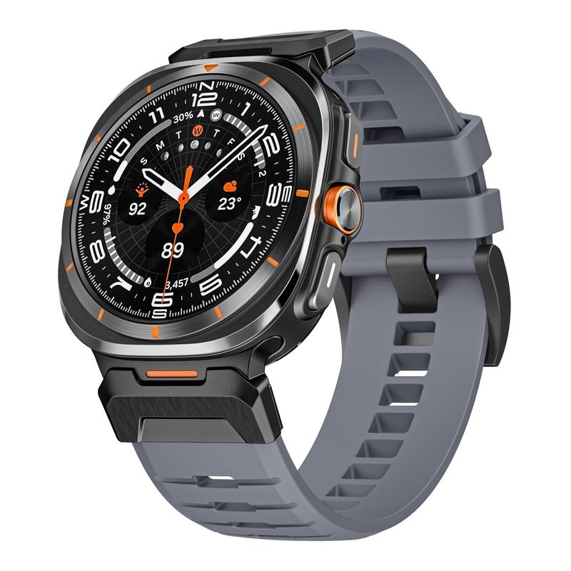 Mecha Style Fluororubber Band for Samsung Galaxy Watch Ultra