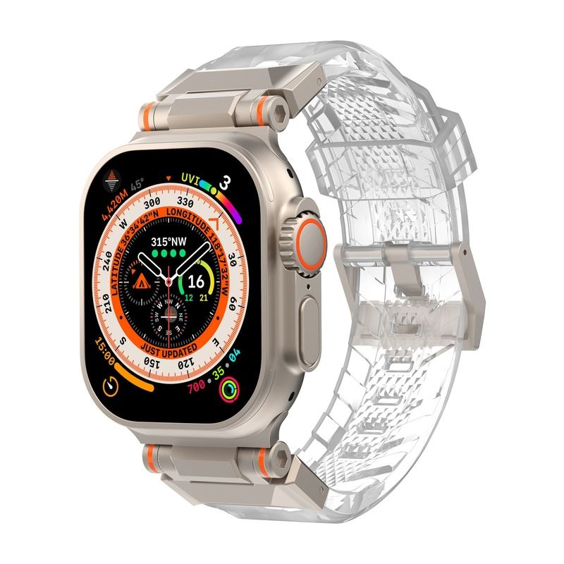 "Mecha Style" Sport Silicone Band for Apple Watch