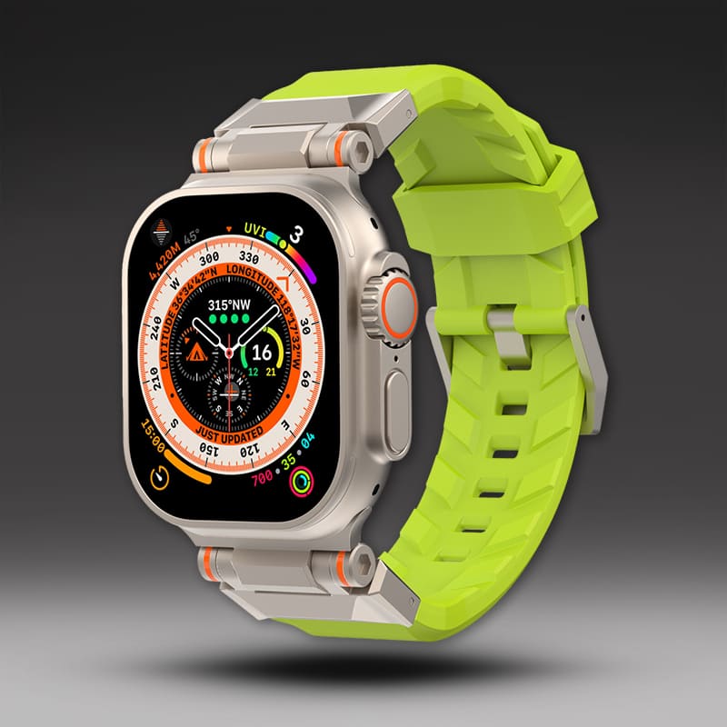 "Mecha Style" Sport Silicone Band for Apple Watch