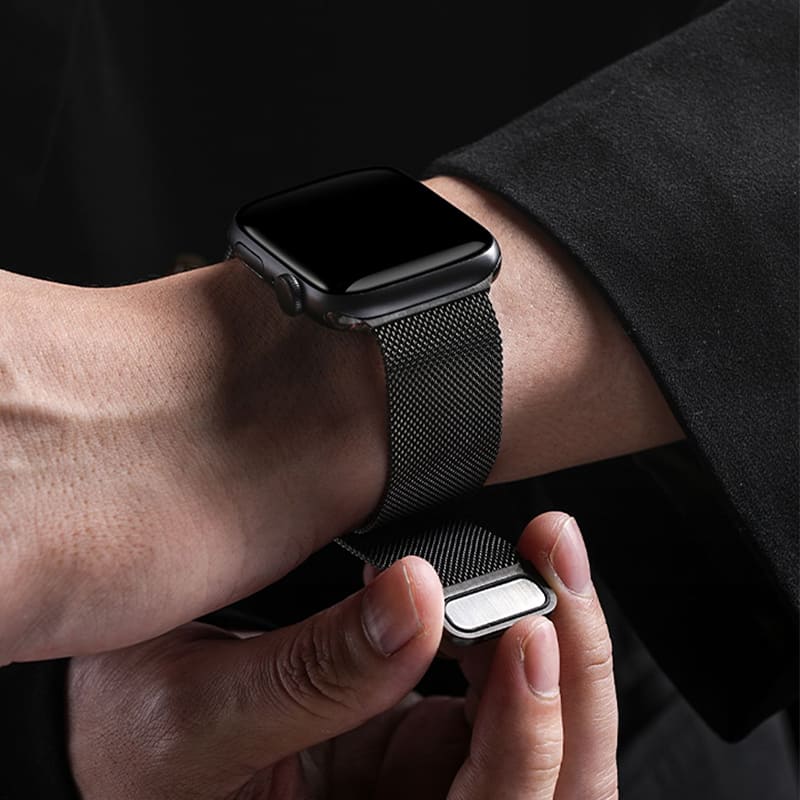 Milanese Dual Magnetic Metal Strap for Apple Watch