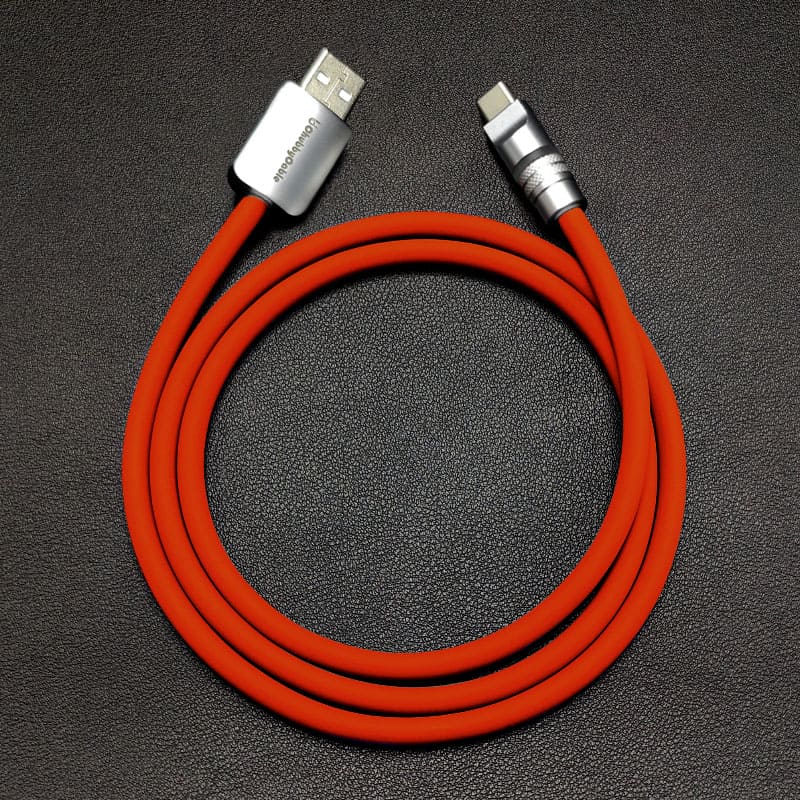 "Neon Chubby" Fast Charge Cable With Smart Light