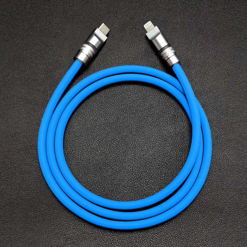 "Neon Chubby" Fast Charge Cable With Smart Light