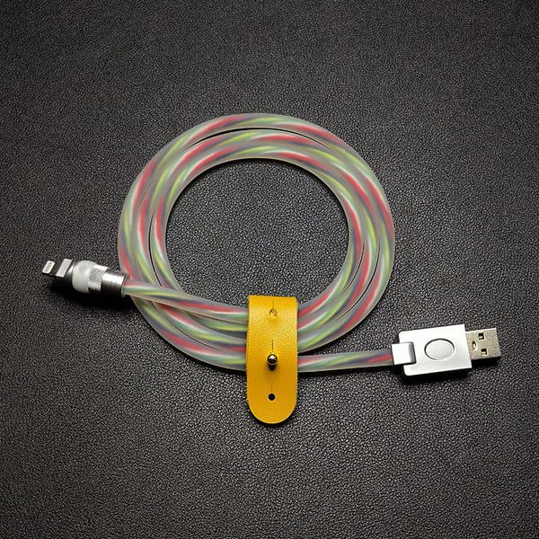 🆕"Neon Chubby" Fast Charge UFO Neon Cable