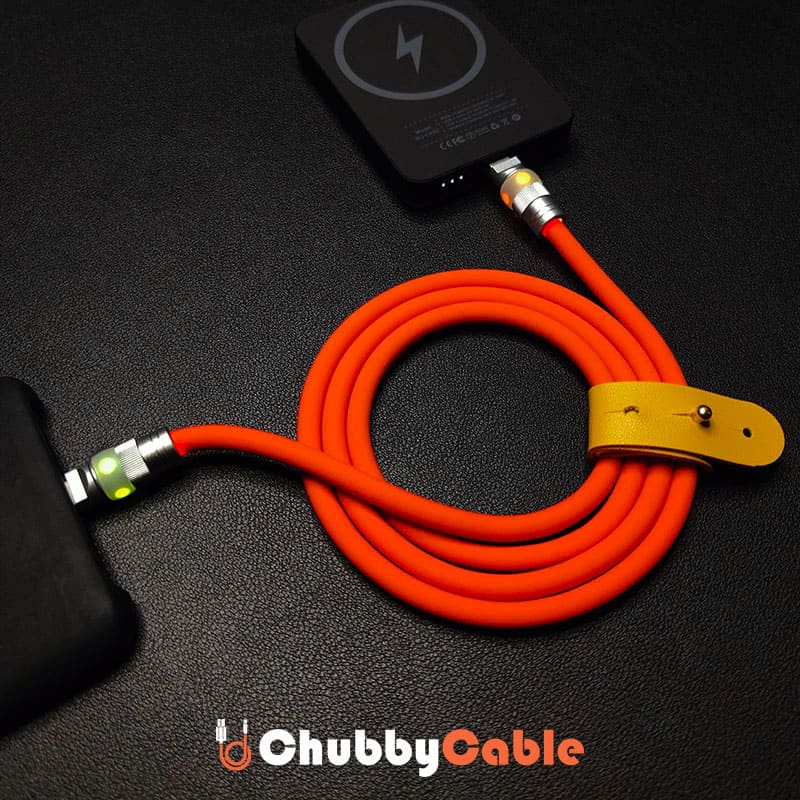 🆕"Neon Chubby" Fast Charge UFO Neon Cable