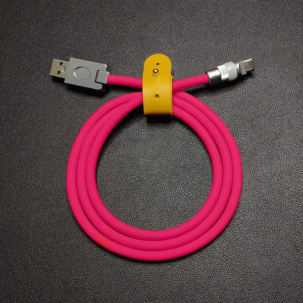 🆕"Neon Chubby" Fast Charge UFO Neon Cable