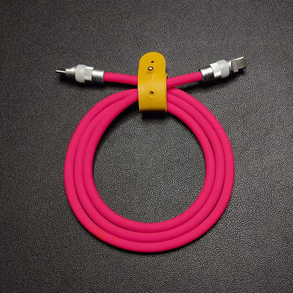 🆕"Neon Chubby" Fast Charge UFO Neon Cable