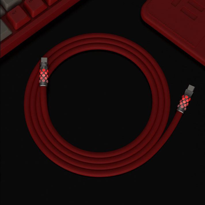 "Neon Chubby" Liquid Silicone 240W Fast Charging Cable