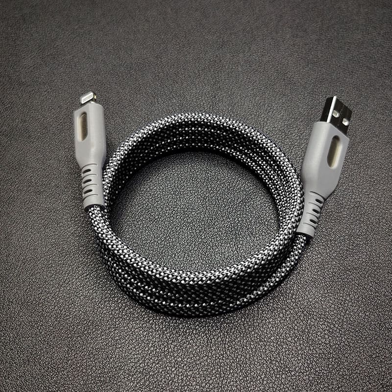 "Neon Chubby MagSnap" Magnetic Retractable Fast Charging Cable