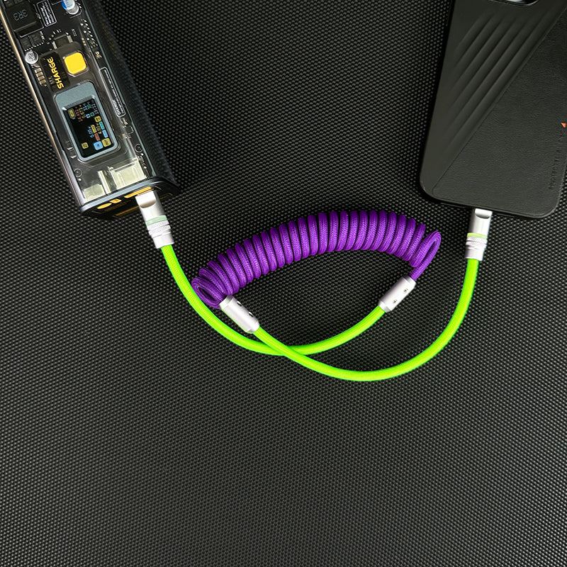 "Neon Chubby" New Spring Charge Cable