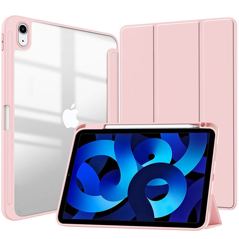 Newest iPad Acrylic Case With Pen Tank For iPad Pro 2024/iPad Air 6