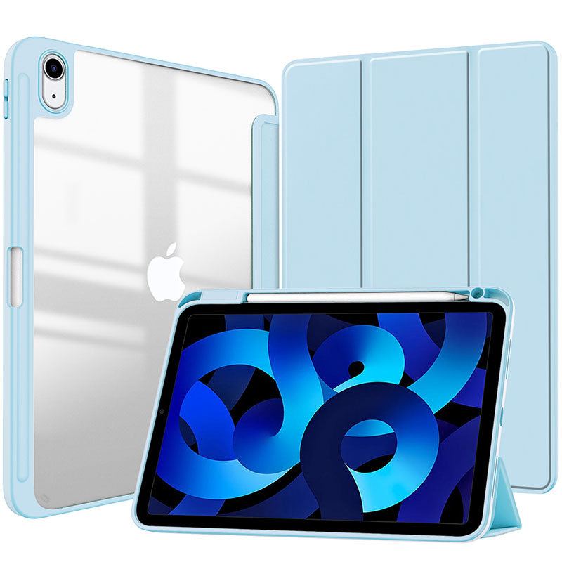 Newest iPad Acrylic Case With Pen Tank For iPad Pro 2024/iPad Air 6