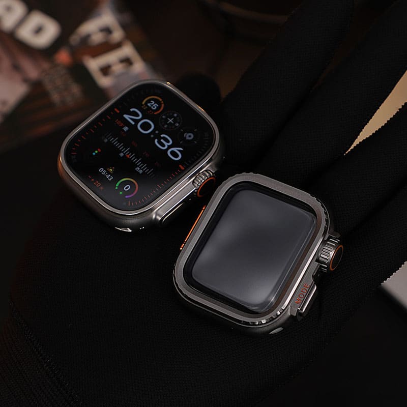 One-Piece Alloy Bezel Case for Apple Watch