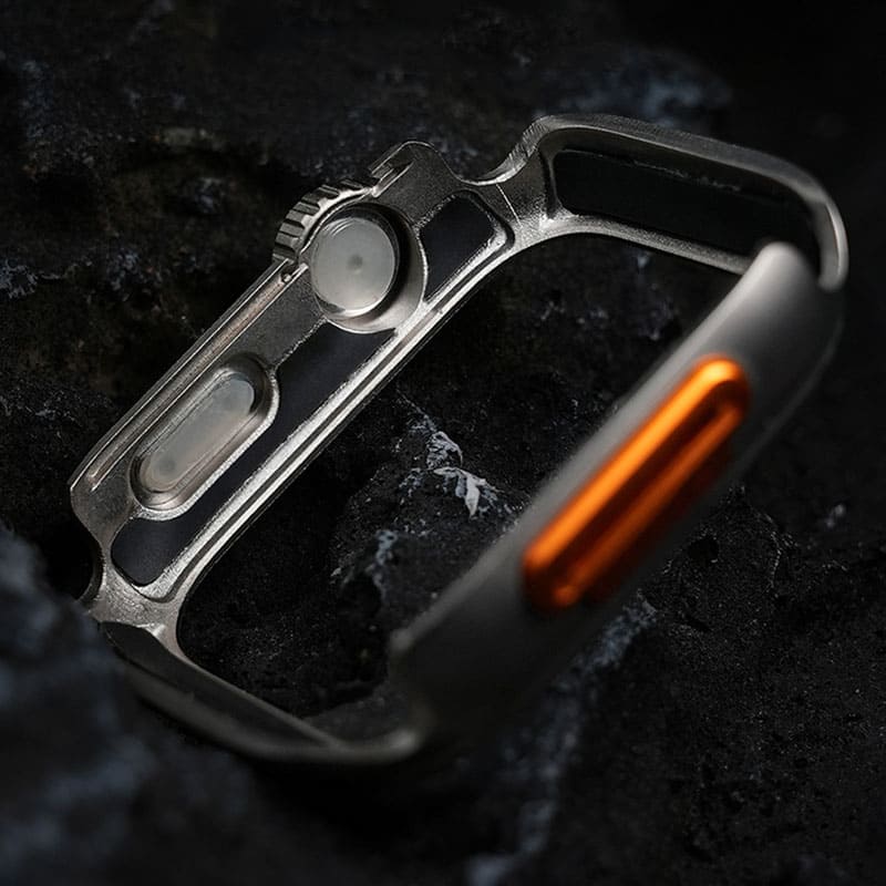 One-Piece Alloy Bezel Case for Apple Watch