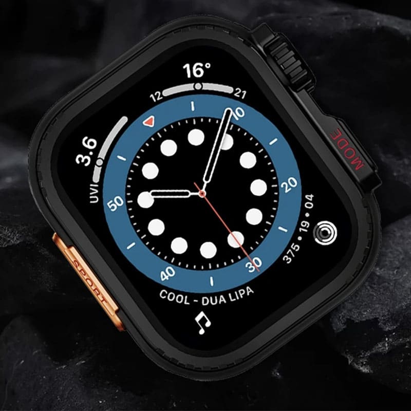 One-Piece Alloy Bezel Case for Apple Watch