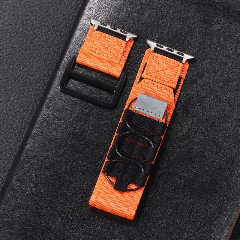 "Outdoor Strap" Mountaineering Nylon Canvas Loop For Apple Watch