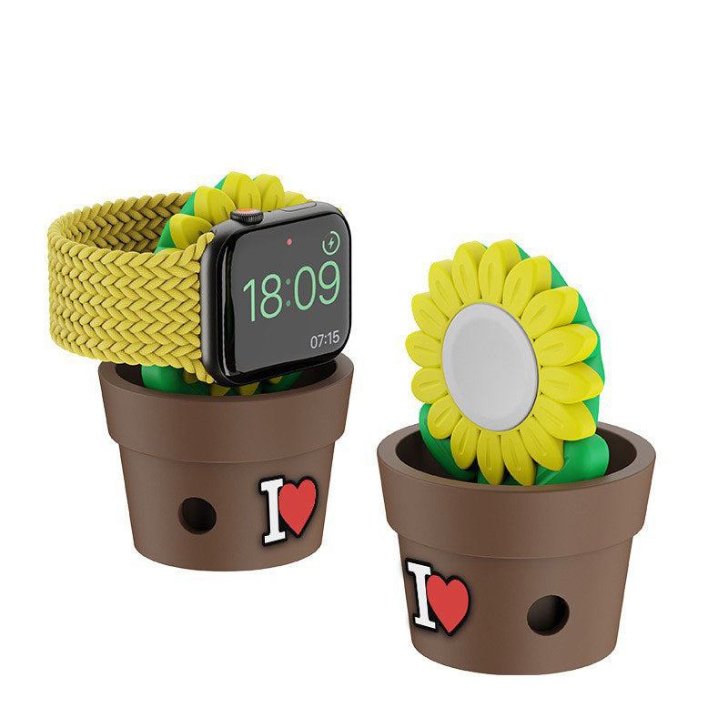 Plant Pot Series Charging Stand For Apple Watch