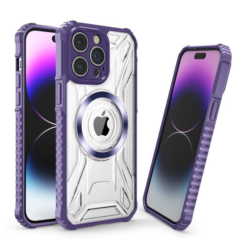 Shield Armor Pattern Magnetic Protective Case