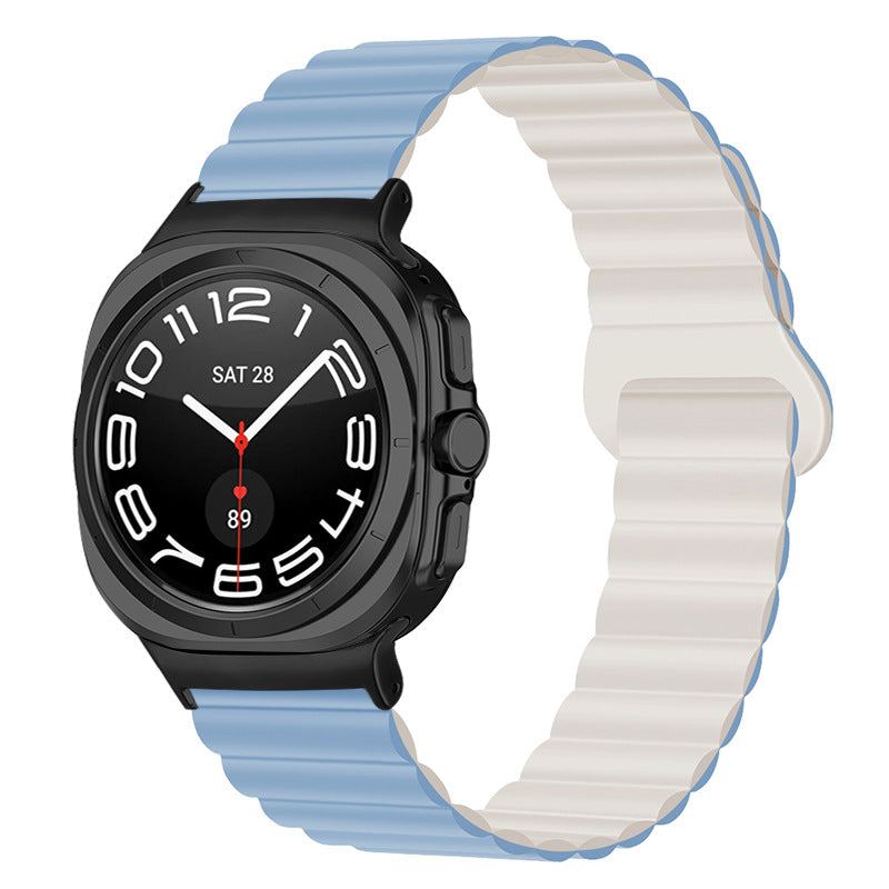 Silicone Magnetic Strap For Samsung Galaxy Watch Ultra