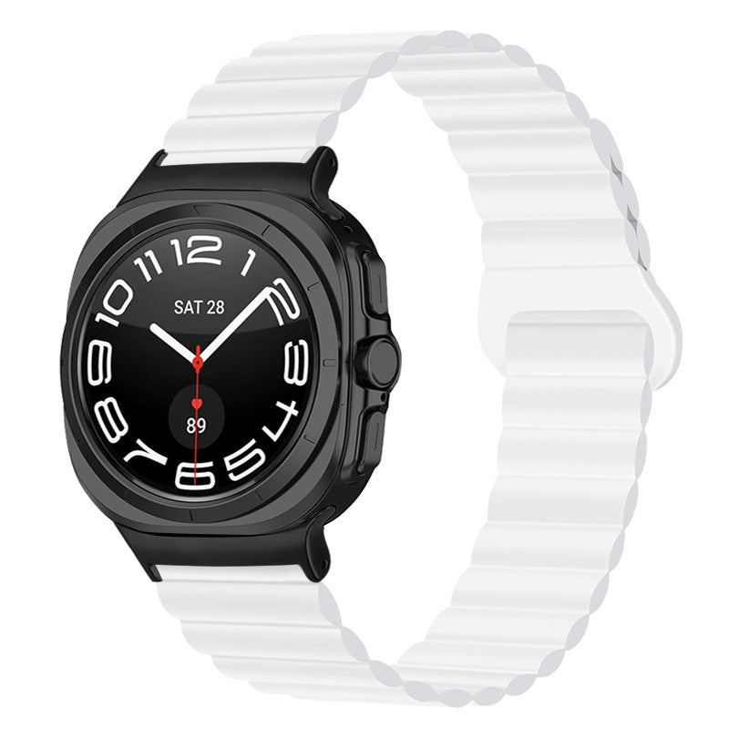 Silicone Magnetic Strap For Samsung Galaxy Watch Ultra