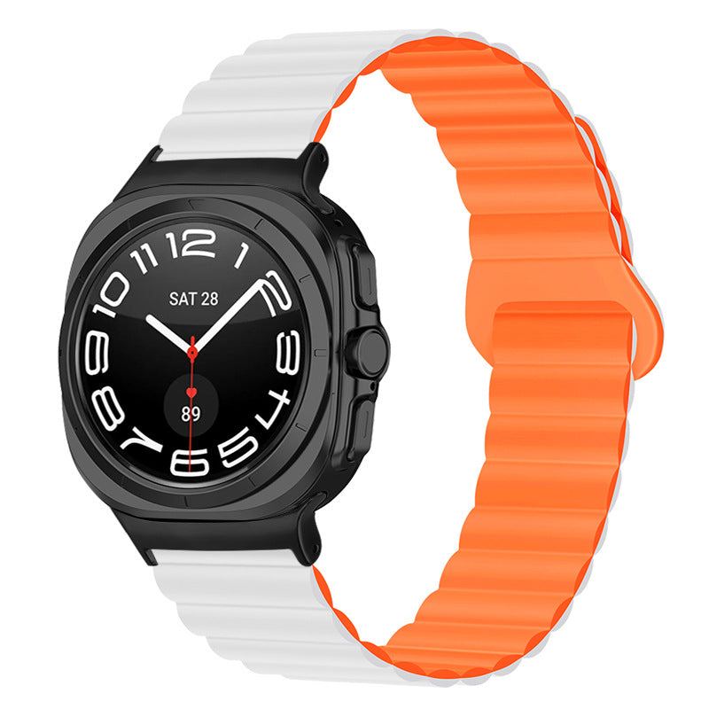 Silicone Magnetic Strap For Samsung Galaxy Watch Ultra