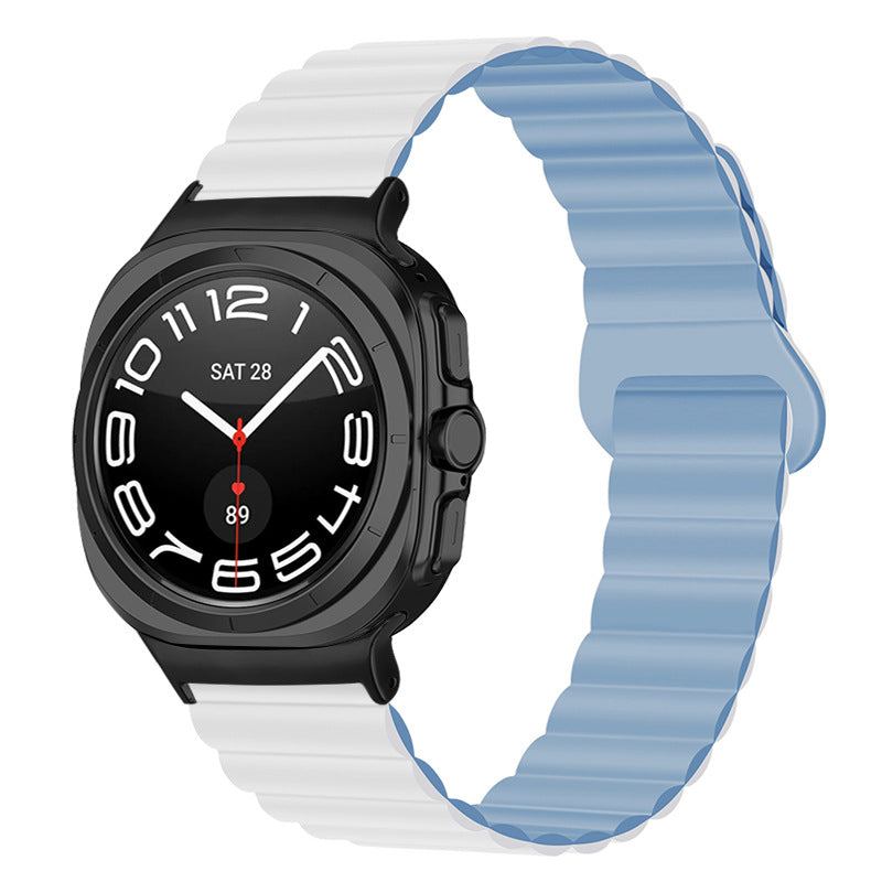 Silicone Magnetic Strap For Samsung Galaxy Watch Ultra