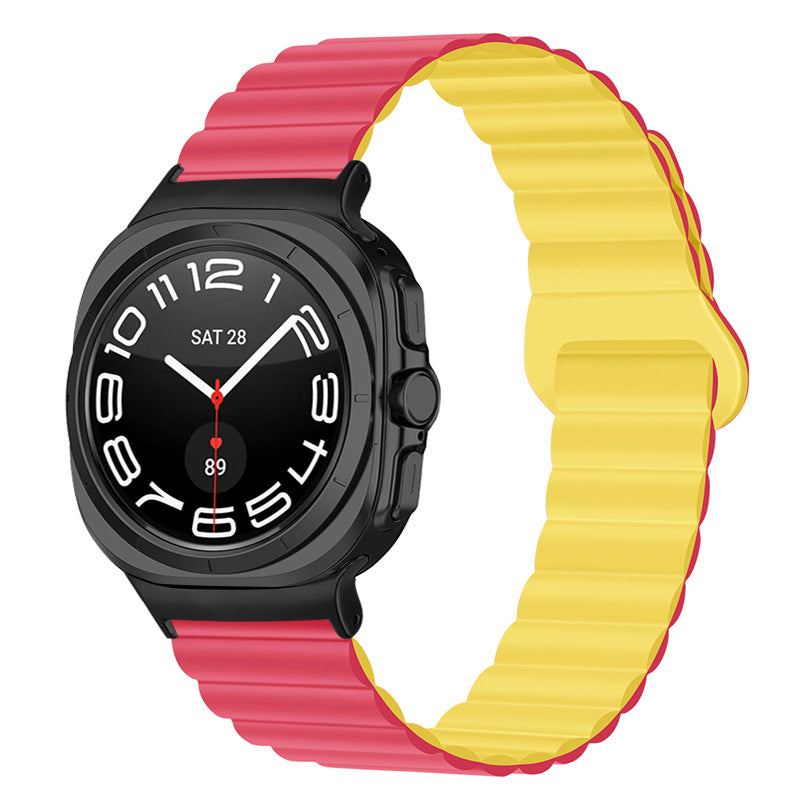 Silicone Magnetic Strap For Samsung Galaxy Watch Ultra