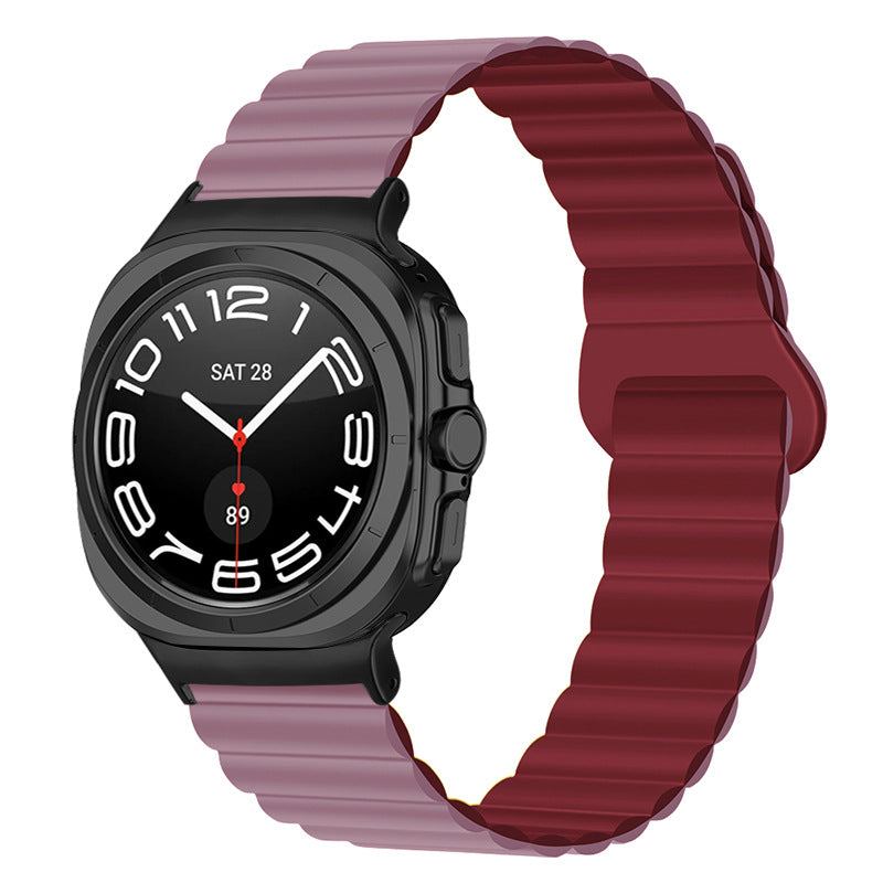 Silicone Magnetic Strap For Samsung Galaxy Watch Ultra