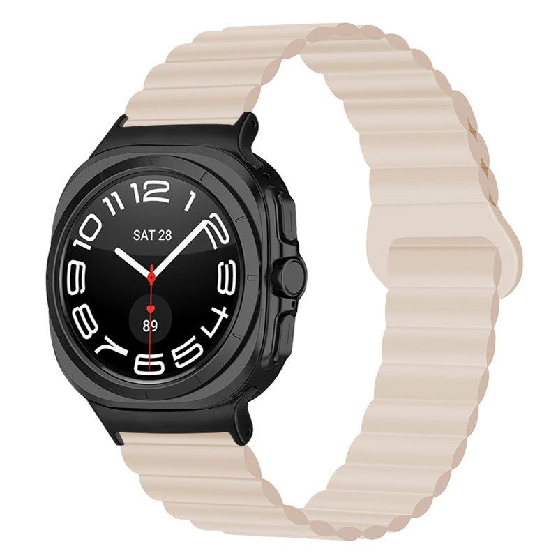 Silicone Magnetic Strap For Samsung Galaxy Watch Ultra