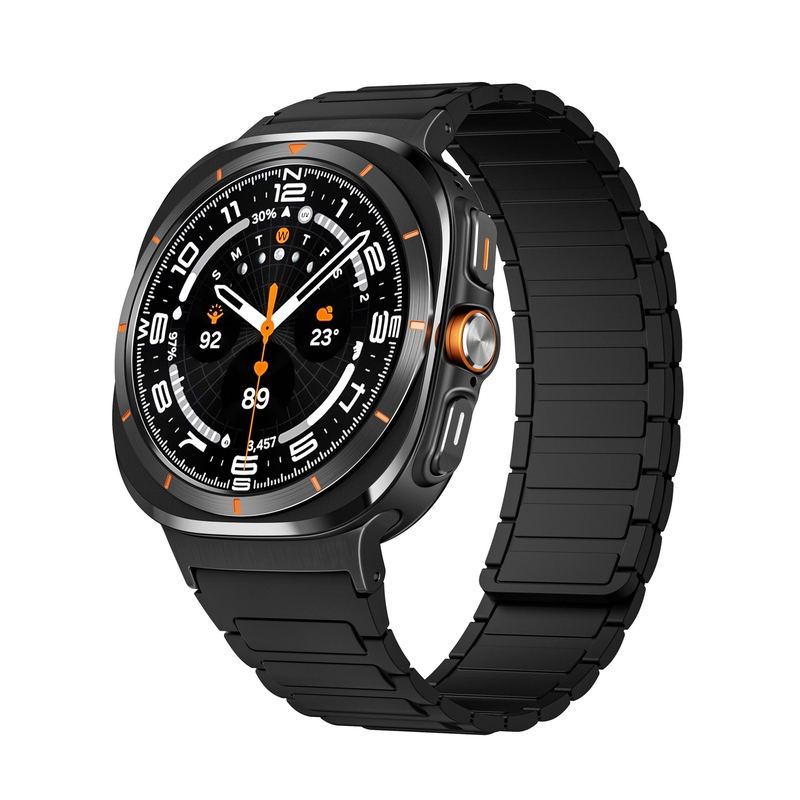 Silicone Magnetic Two-Tone Band For Samsung Galaxy Watch Ultra