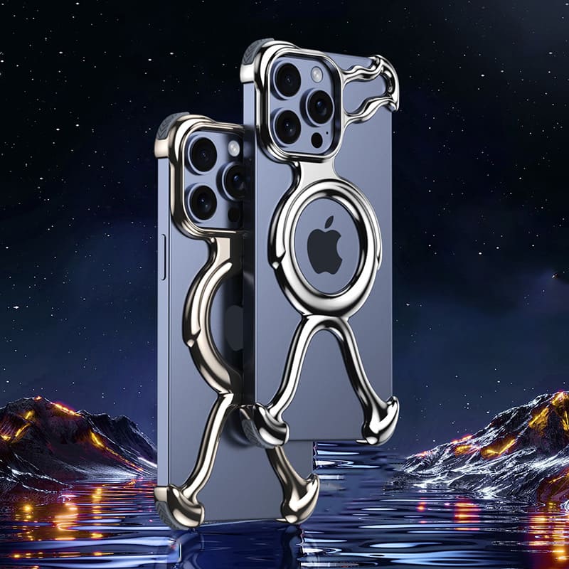 Skeleton Magnetic Cooling Phone Case