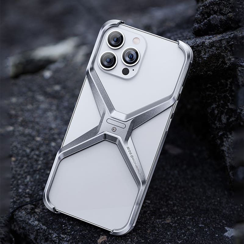 Skeletonized Bezel-less Cooling iPhone Case