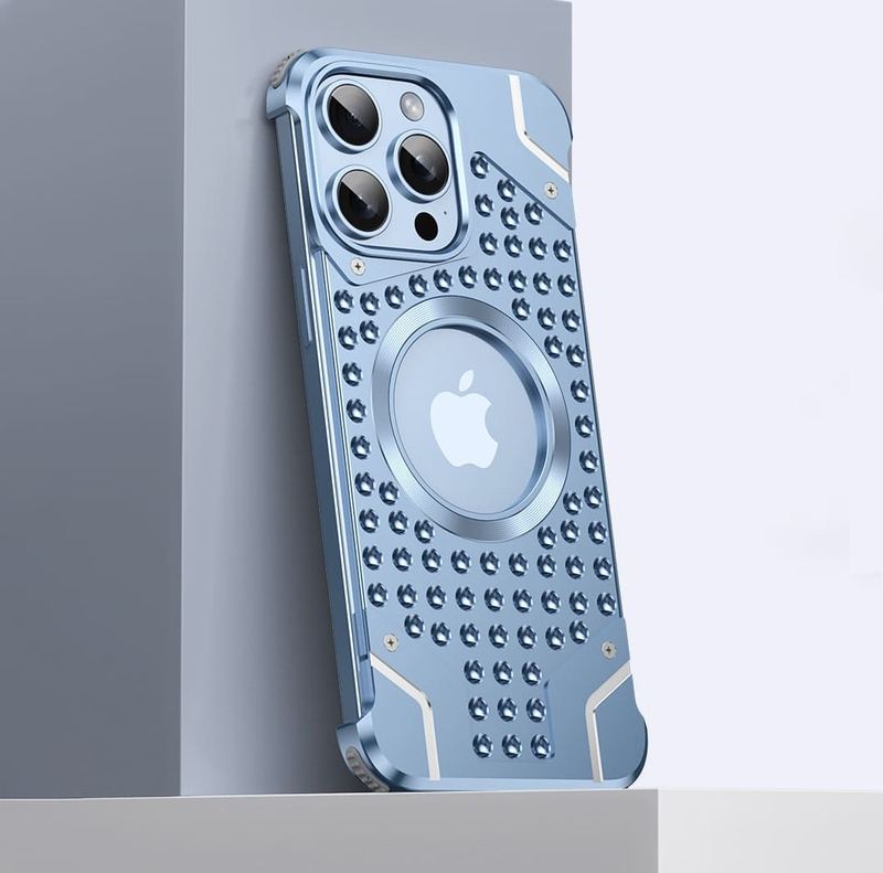 Skeletonized Magnetic Cooling Phone Case