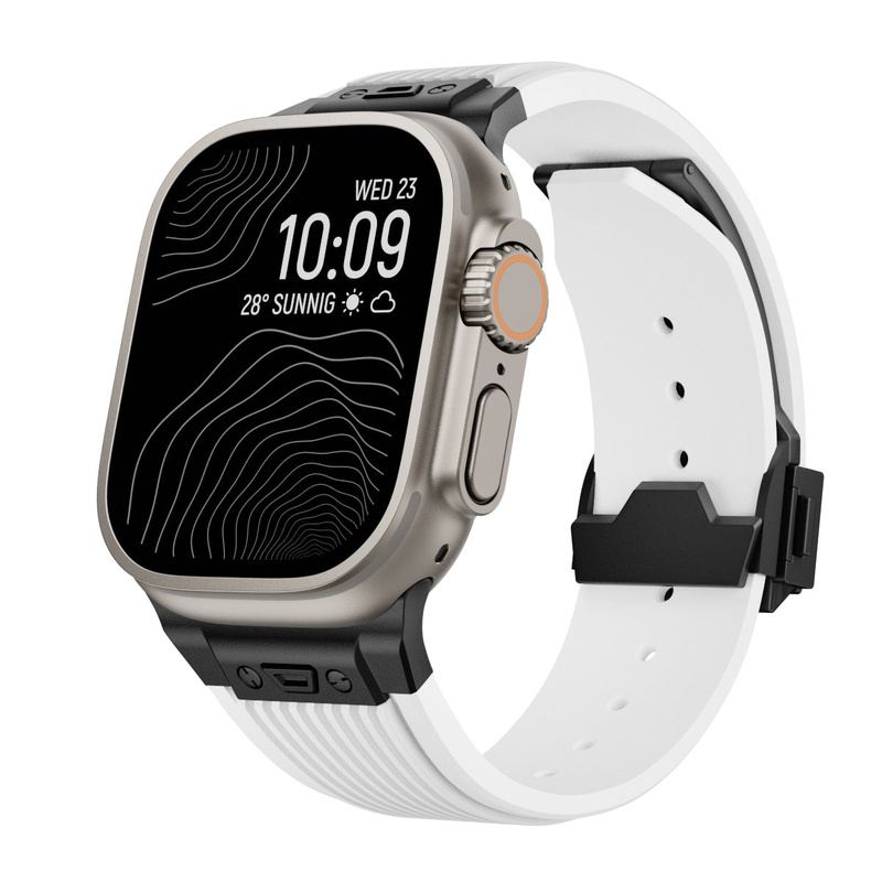 "Sleek Luxury" Streamlined Silicone Band For Apple Watch