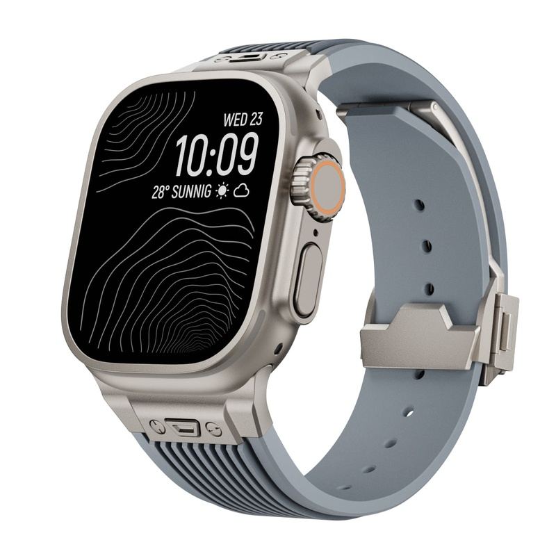 "Sleek Luxury" Streamlined Silicone Band For Apple Watch