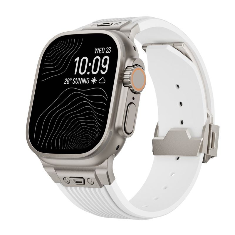 "Sleek Luxury" Streamlined Silicone Band For Apple Watch