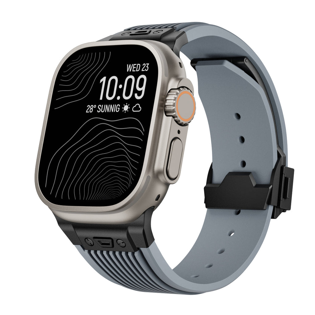 "Sleek Luxury" Streamlined Silicone Band For Apple Watch