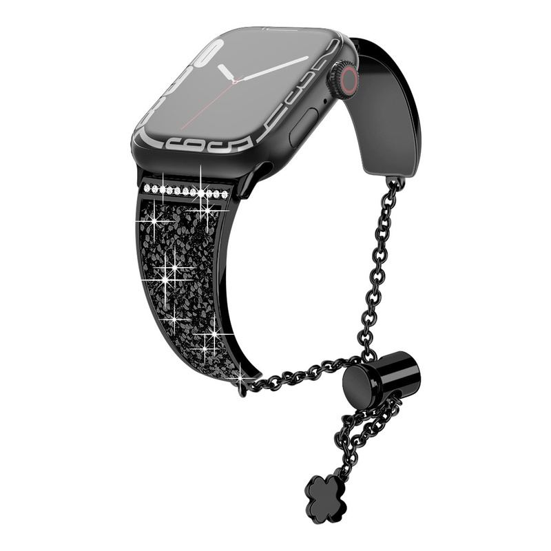 "Sparkling iWatch Strap" Adjustable Metal Loop