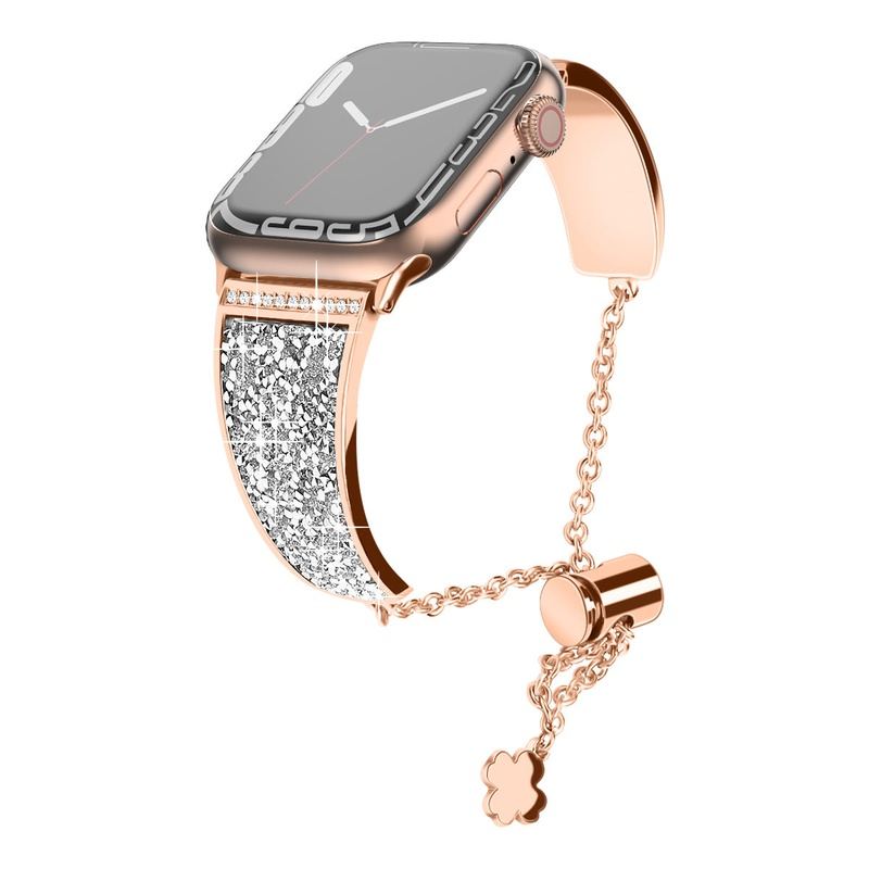 "Sparkling iWatch Strap" Adjustable Metal Loop