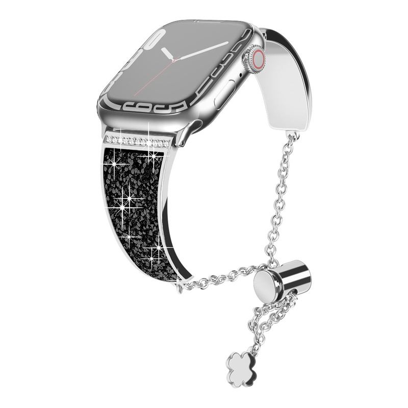 "Sparkling iWatch Strap" Adjustable Metal Loop