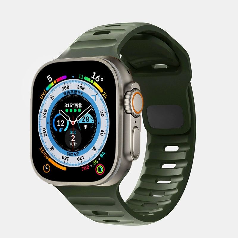 "Sport Breathable Strap" Silicone Strap for Apple Watch