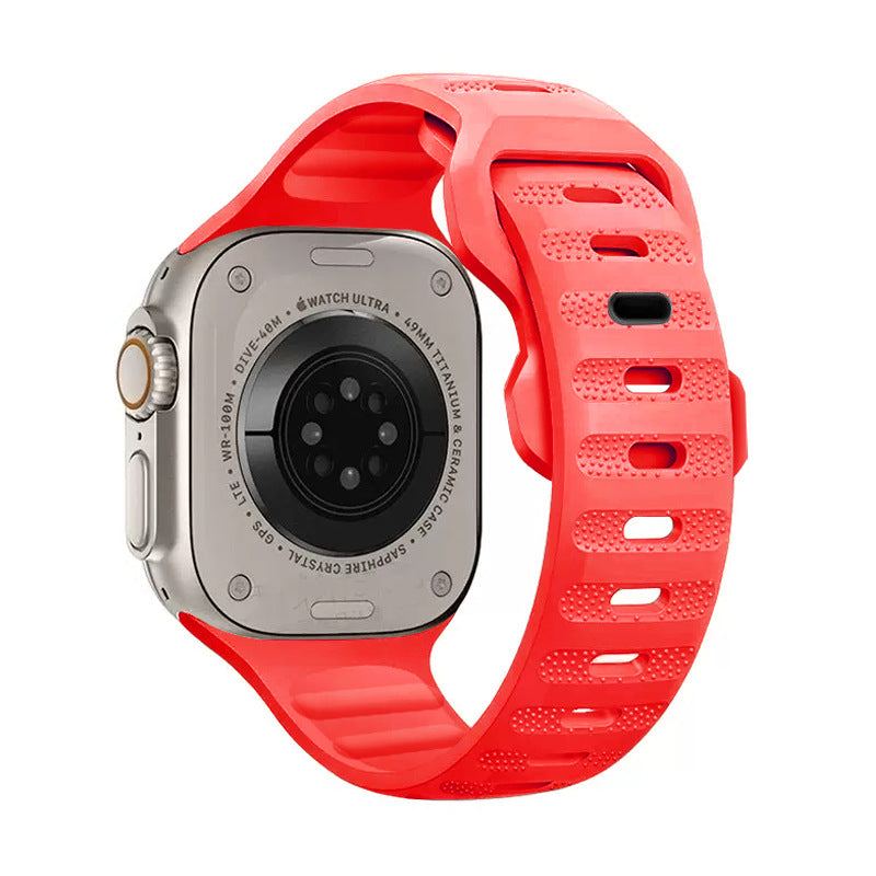 "Sports Band" Breathable Silicone Band For Apple Watch