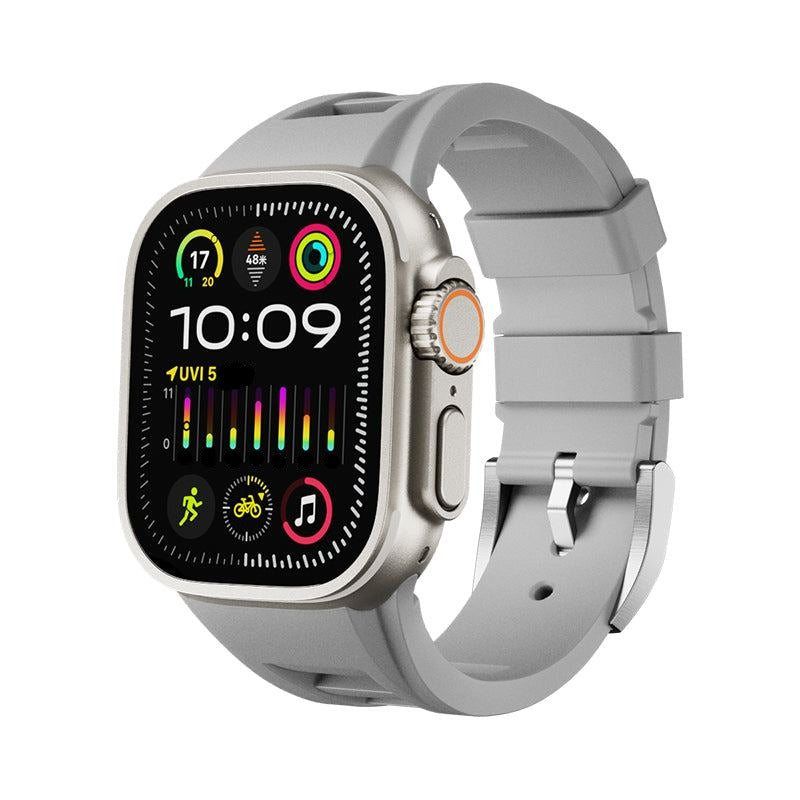 "Sports Band" Breathable Sweat-Wicking Silicone Band For Apple Watch