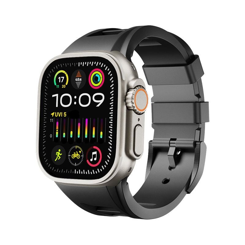 "Sports Band" Breathable Sweat-Wicking Silicone Band For Apple Watch